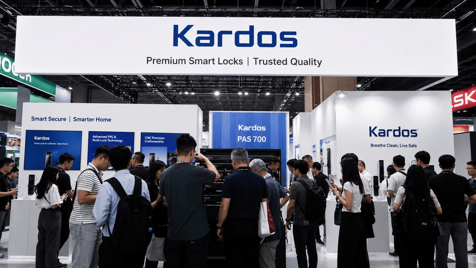 Kardos tại triển lãm khóa thông minh quốc tế