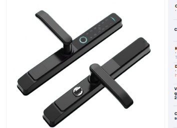 Kardos SmartLock A109 Đen